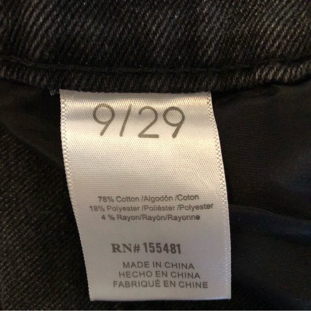 Simple Society Distressed Black Women's Jeans size 9/29 - Picture 10 of 10